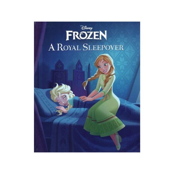 Frozen A Royal Sleepover Book - Picture 1 of 5